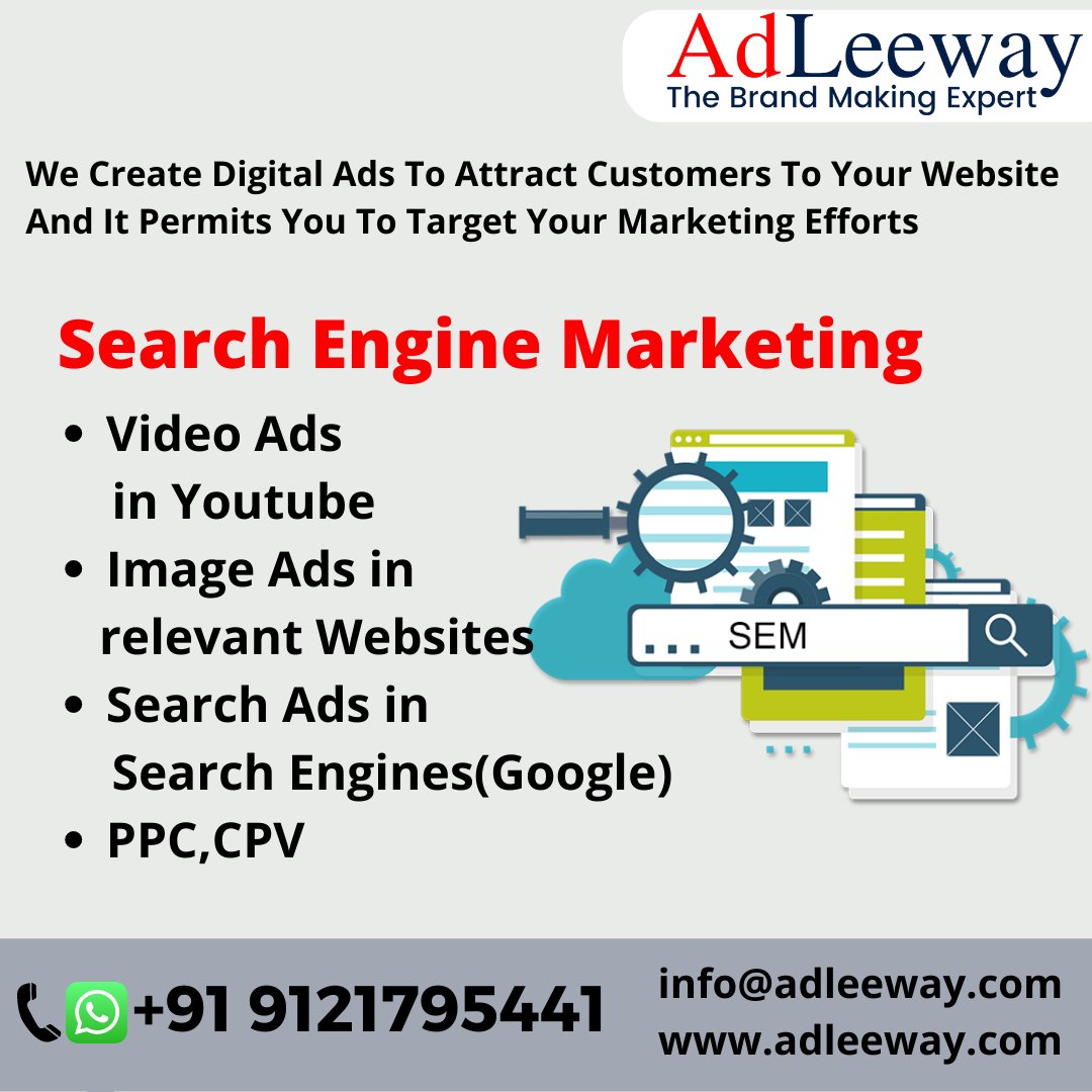 Ad_Leeway's tweet photo. We are pro in generating sales &amp; leads. make your company visible to your target customers
#adleeway #digitalmarketing #advertising #promoting #facebook #instagram #Twitter #linkedin #marketing #adleewayadvertisingagency
#pinterest https://t.co/Kas51AWsFL