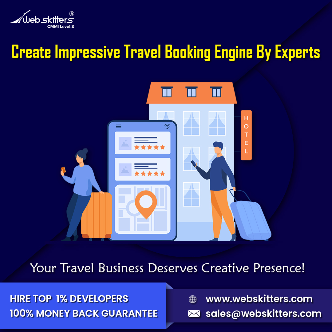 WebSkitters's tweet image. Hire the best team of designers and developers for your travel booking business and go online without a glitch. 

Schedule a Free Consultation with Our Experts Today!
bit.ly/3sfvSoB

#travelbookingsolution #travelbookingenginedevelopment #travelbookingengine