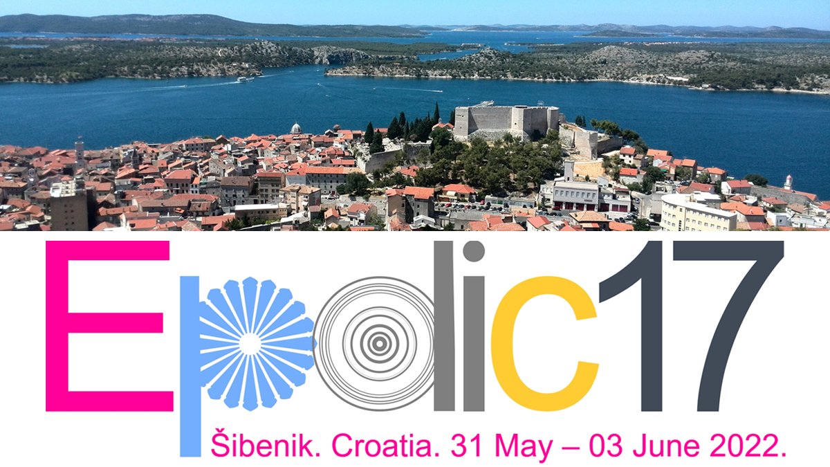 The <a href="/IUCr/">IUCr</a>-sponsored EPDIC17 will take place as an in-person event in Sibenik, Croatia, from 31 May to 3 June 2022. Please note that 1 March - next Tuesday - is the deadline for abstract submissions (oral presentations) and bursary applications. More info: epdic17.org