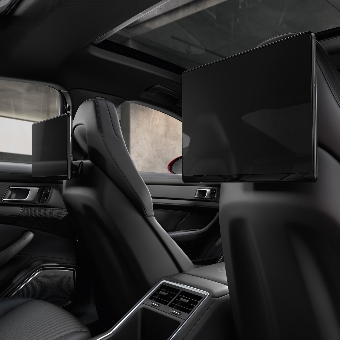 Porsche panamera hotsell 3 rear seats