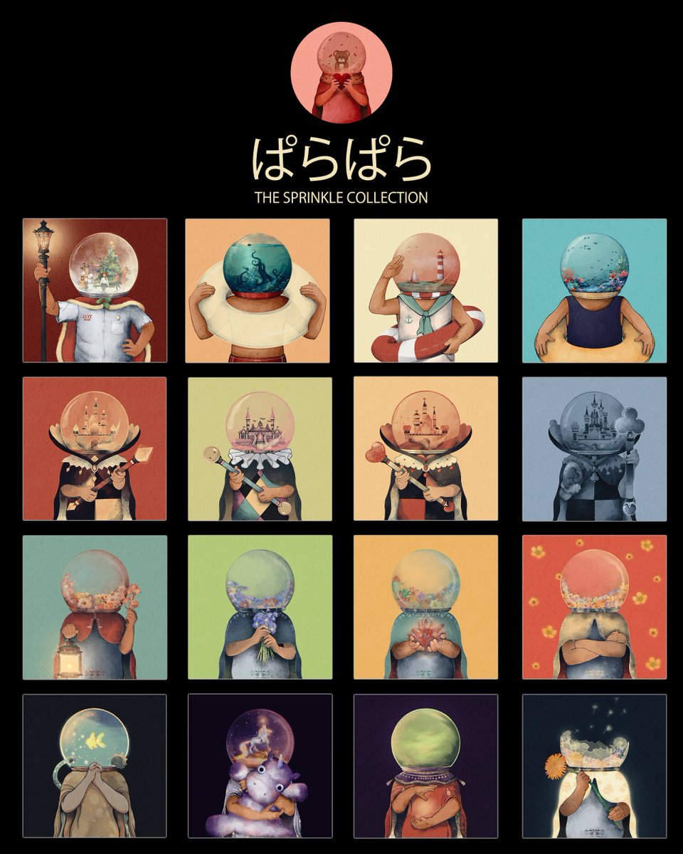 Hello, everyone. The Sprinkle collection now has 17 pieces. Please have a look at it.

START PRICE: 0.009 ETH(POLYGON)
OPENSEA: opensea.io/collection/spr……

#NFT #NFTTHAILAND #NFTJAPAN #NFTCOLLECTOR #OPENSEA #NFTCOMMUNITY