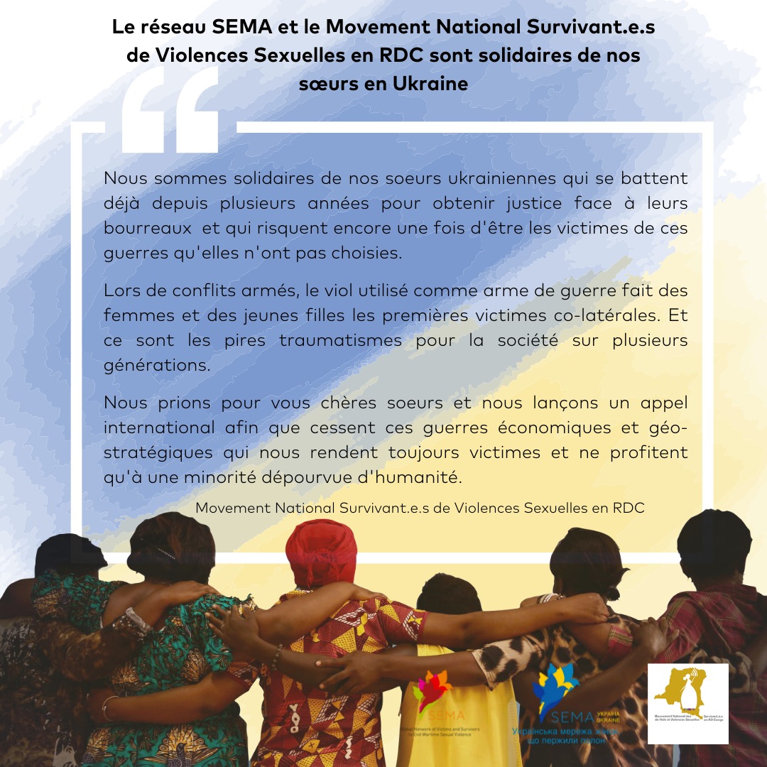 #Solidarité avec nos soeurs d' #Ukraine <a href="/SEMA_Network/">SEMA Network</a>
