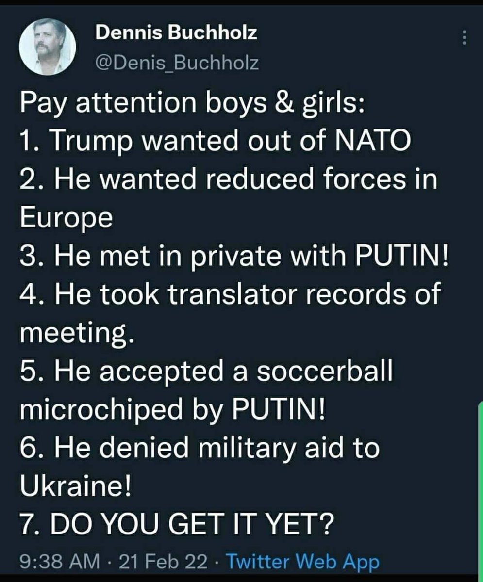 Thank god trump lost the election bc he would be doing everything Putin wants