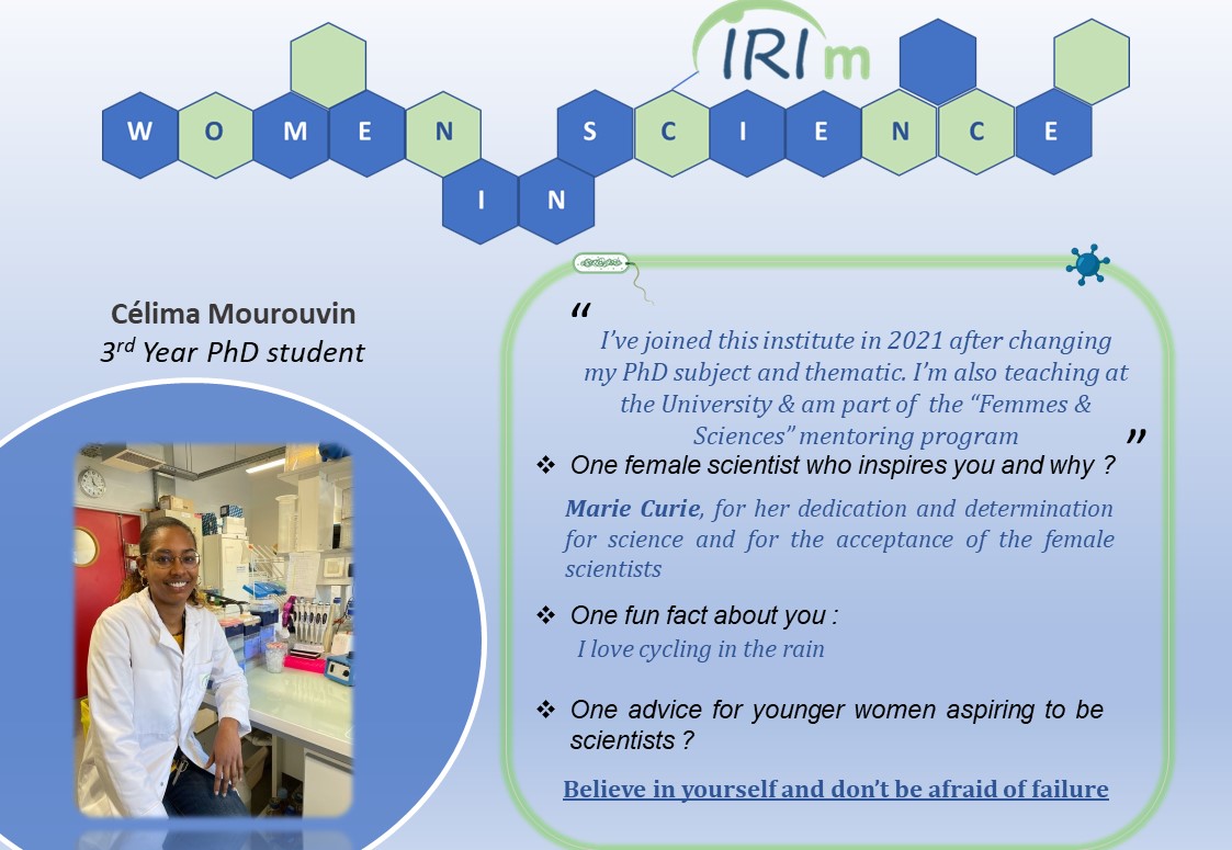 IRIM_life's tweet photo. Day 9 : Today's women of @IRIM_life are Laetitia, engineer &amp; Célima, PhD Student, both from the same lab. Check out their portraits below ! 🔬🥼
#WomenInScience #WomenInSTEM https://t.co/noG2vY2tBU