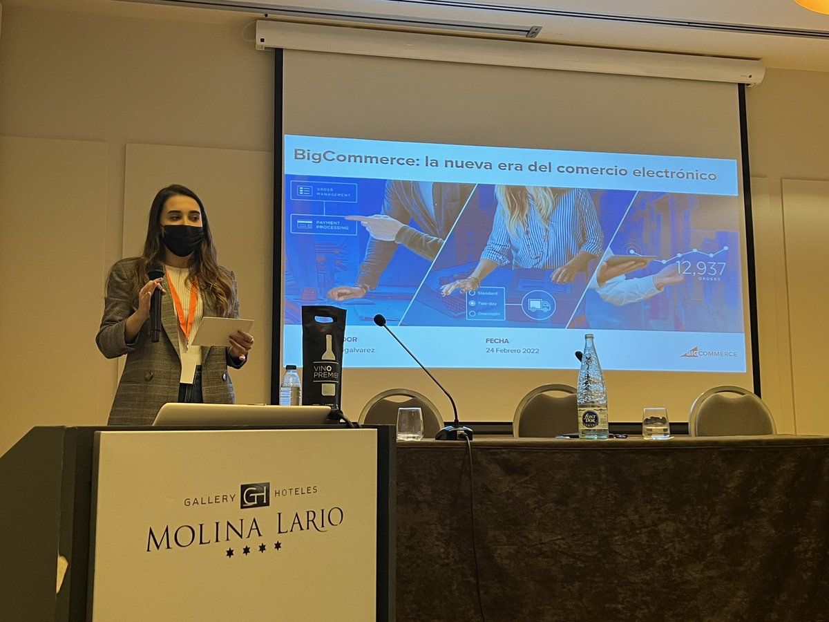 Ecommerce_es's tweet image. Turno de #StartupMoment para @BigCommerce. 💯 

💥 Contamos con Maria Rodrigalvarez, Country Lead, España y Portugal de #BigCommerce. Es una plataforma de #comercioelectrónico de software-as-a-service (SaaS) abierto. 

➡️ ecommerce-news.es/sigu-aqui-en-s…

#EcommerceTourMálaga