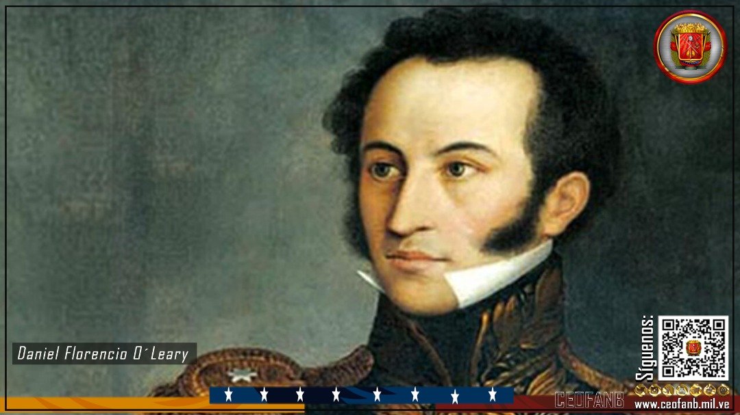 🗓️#24Feb de 1854|| Siembra del prócer de la independencia Daniel Florencio O´Leary, edecán del Libertador y amigo muy cercano. Fue quien lo acompañó en sus últimos días. ¡Ejemplo de lealtad absoluta! #RefuerzaTuVacunaYa 🇻🇪😷