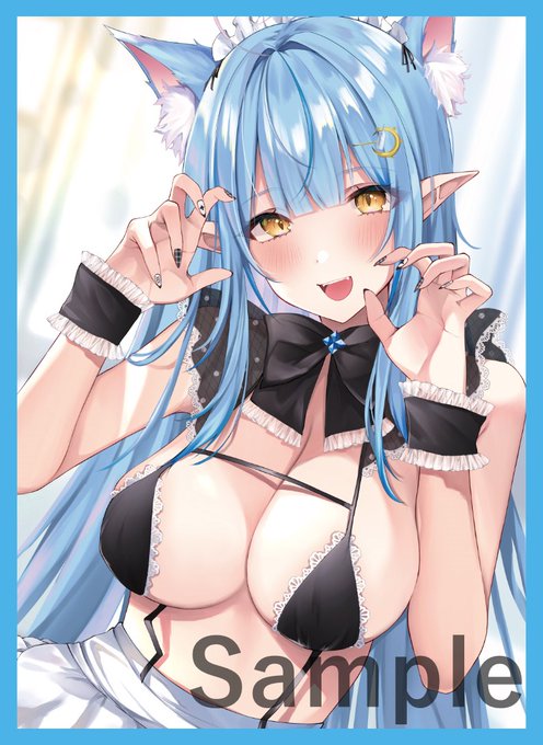 サンクリ新作情報
「ラミィ」のスリーブとプレイマットになります。イラストはソヲスケ様(@chizuimo)になります! 