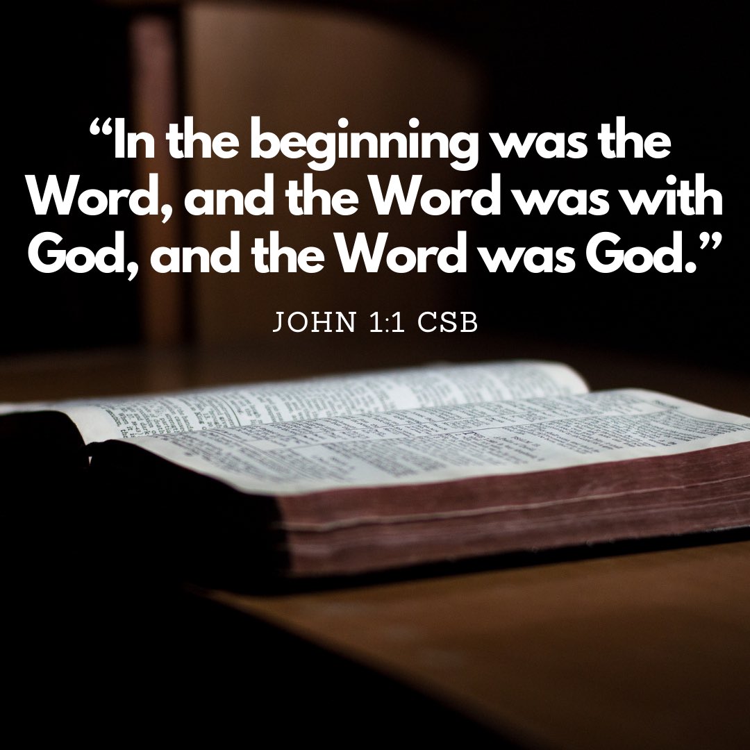 we_are_the_clay's tweet image. “In the beginning was the Word, and the Word was with God, and the Word was God.”
John 1:1 CSB
.
.
#john1v1 #thewordofgod #theword #jesus #jesusisgod #jesusistheword #encouragingbibleverses #inspirationalbibleverses #bibleverses #biblequotes #bible #scripture #wearetheclay
