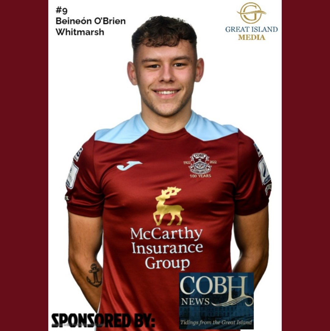 Cobh News (@cobhnews) on Twitter photo Cobh News & Great Island Media are delighted to sponsor <a href="/CobhRamblersFC/">Cobh Ramblers FC</a> striker Bรฉineoin O'Brien Whitmarsh for the centenary 2022 season
We'd like to wish Darren Murphy @corkmurph and all the squad the best for the coming season
#CRFC ๐ฃ ๐ต #STRONGERTOGETHER #community #football Cobh News & Great Island Media are delighted to sponsor <a href="/CobhRamblersFC/">Cobh Ramblers FC</a> striker Bรฉineoin O'Brien Whitmarsh for the centenary 2022 season
We'd like to wish Darren Murphy @corkmurph and all the squad the best for the coming season
#CRFC ๐ฃ ๐ต #STRONGERTOGETHER #community #football