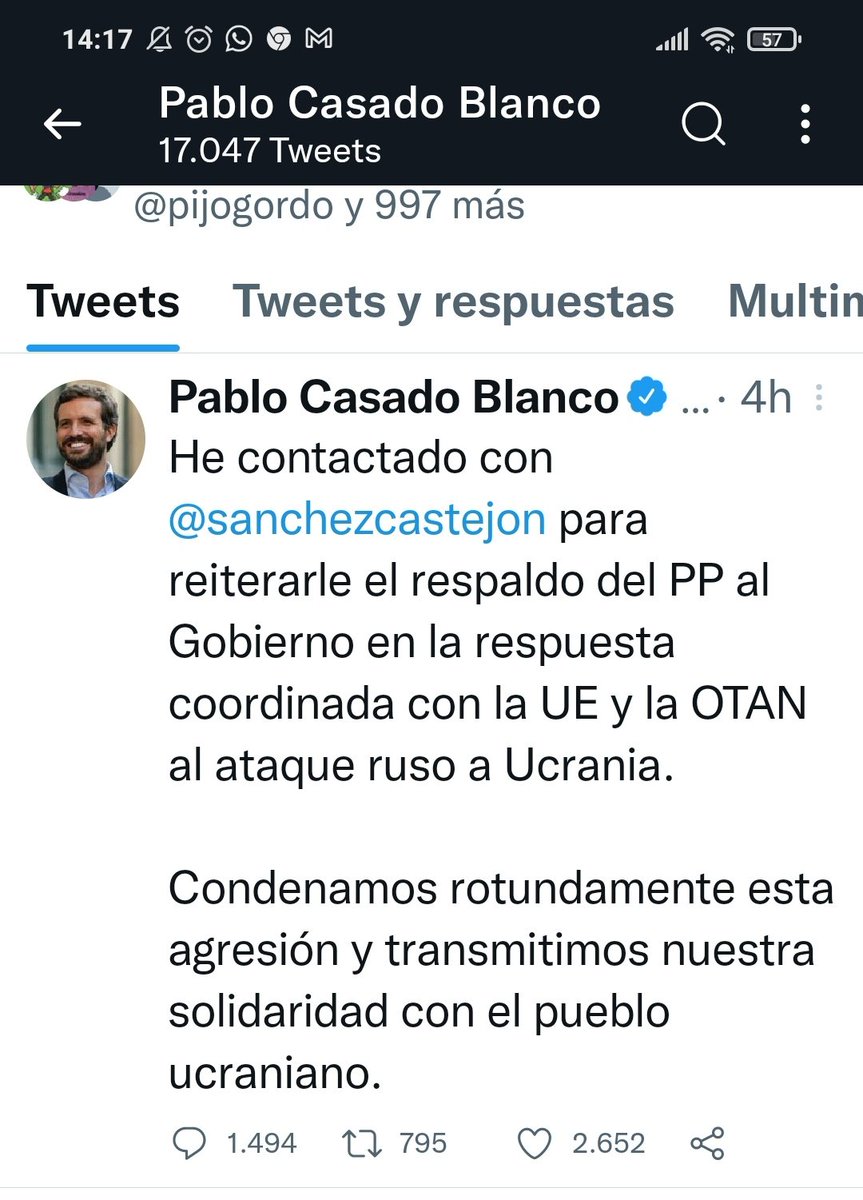 zuleimasoleil's tweet photo. @cucagamarra @gonzalezpons @FeijooGalicia estás son las consecuencia de dejar suelto a un loco que se cree aún Presidente del PP.por favor, pararle los pies y deje de hacer el ridículo y daño al @populares #CasadoDimision #CasadoTraidor #CasadoVeteYa #casadoelcagao https://t.co/uLSU1B0sQ1