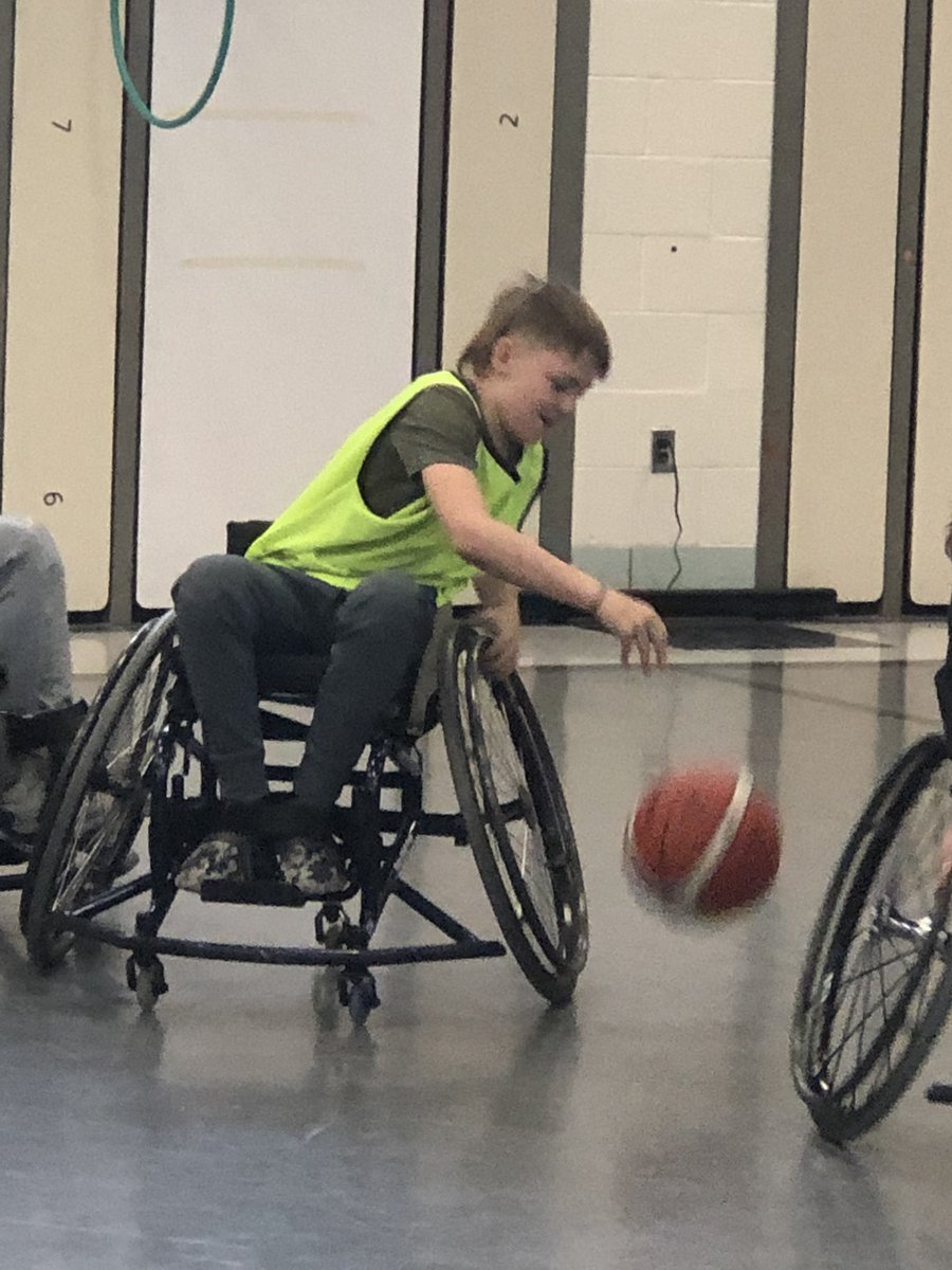 MrsRingJAG's tweet photo. Adaptive Sports Ohio                     Sixth Grade wheelchair basketball experience!                                 #1JAG
#AdaptiveSportsOhio. https://t.co/SP4aIiTC3K