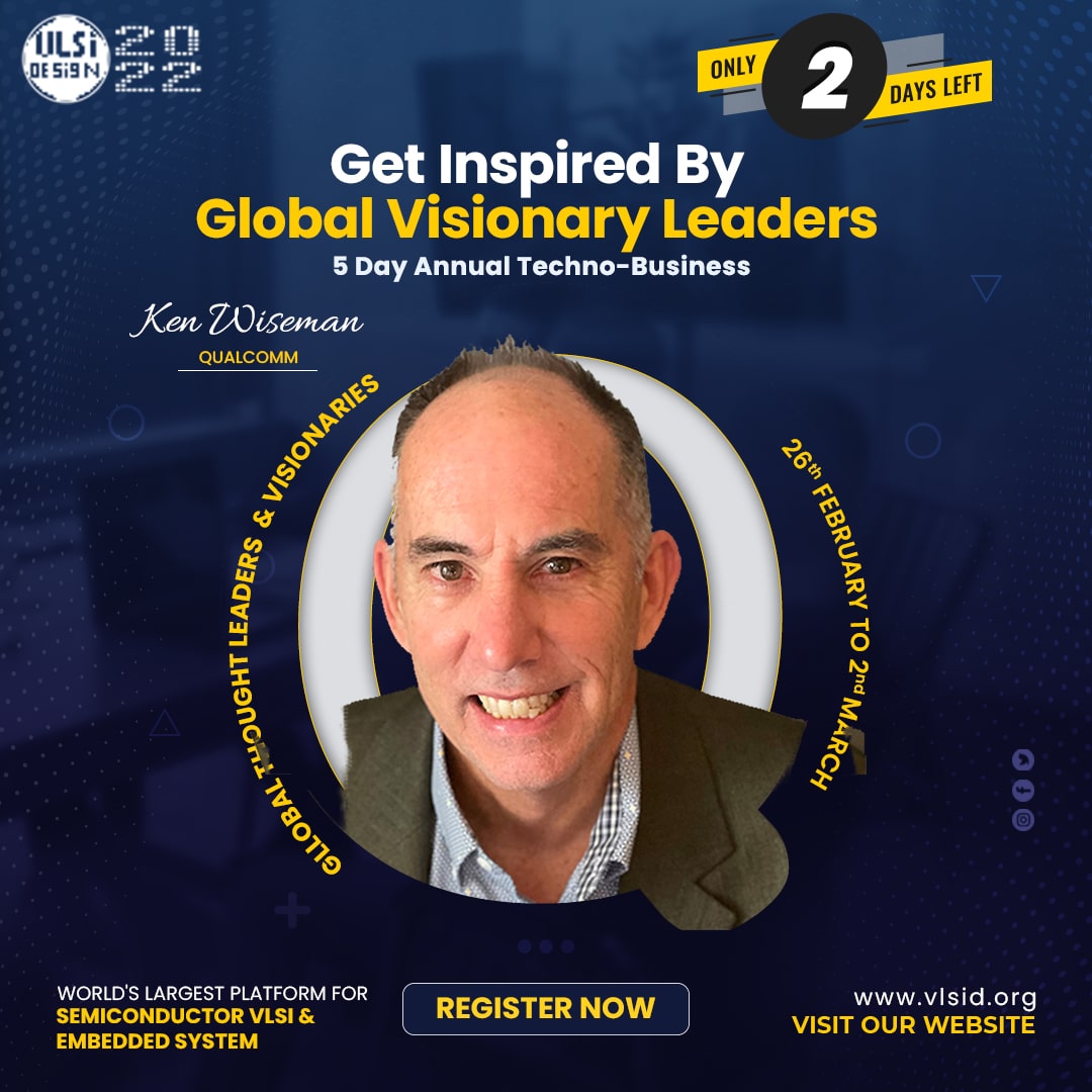 vlsidconf's tweet photo. VLSID Conference brings together leaders from industries, academics, research bodies, government, and standard organizations to a common platform. Click on the link to register: https://t.co/U0o0LhpzUX
#JoinNow #RegisterNow #VLSID https://t.co/lpe7oJEdQH