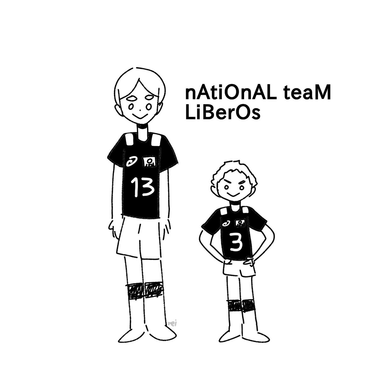 japan's national team liberos 