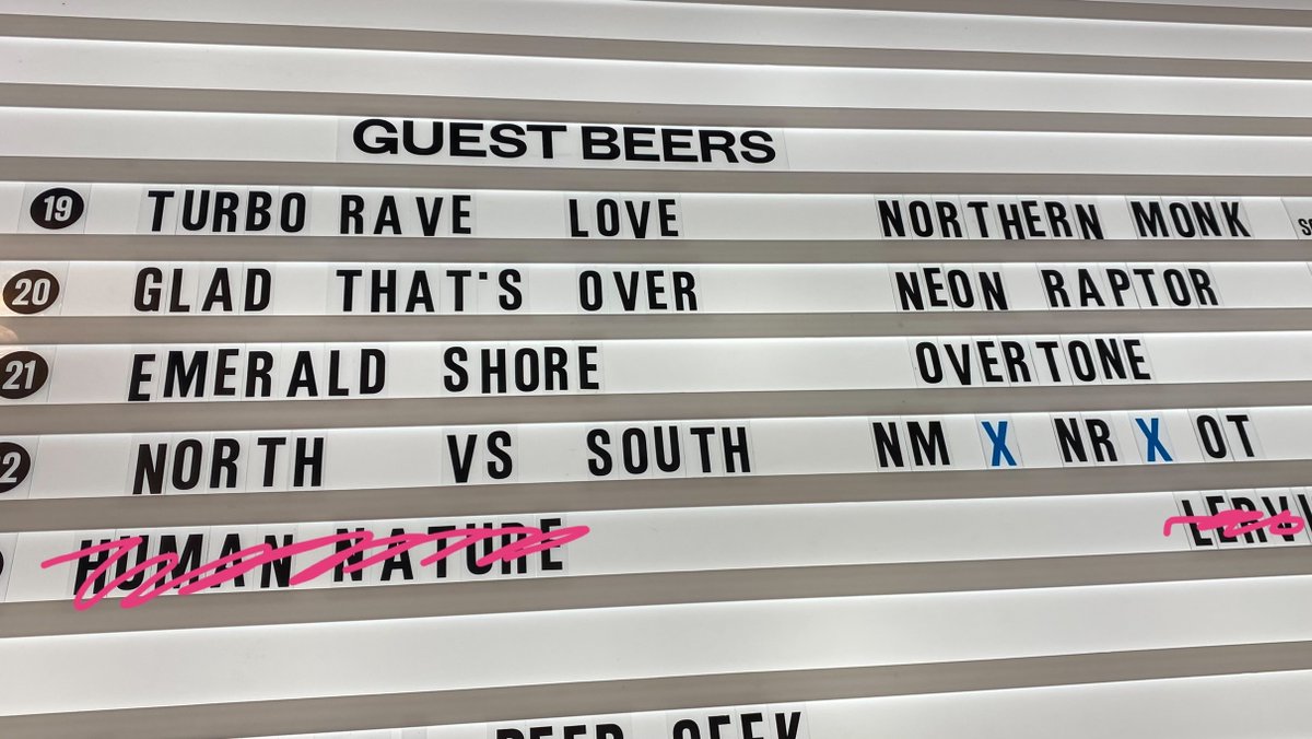 Oh yeahhh! We can't wait to start pouring these at 6pm, get hyped!