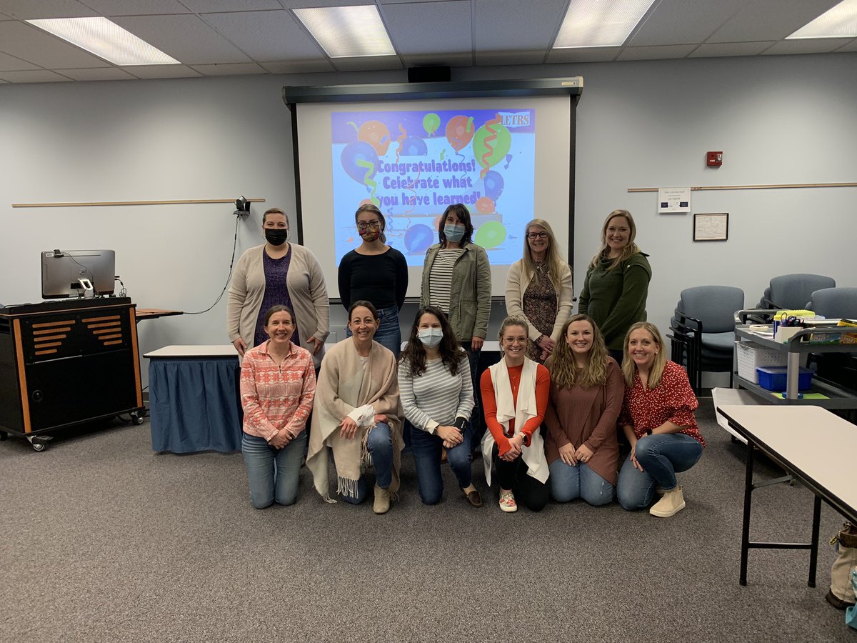Congratulations to the LIU12 #letrs cohort 2! They have spent the last two years working hard through the content to become #literacychampions!!
#scienceofreading 
<a href="/LIU12_TaC/">TaC_IU12</a> <a href="/ZatkosC/">ConnerC_IU12</a>