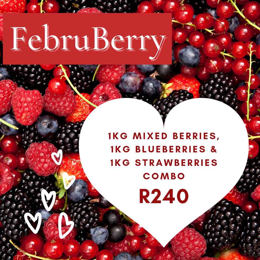 smoothies_blend's tweet photo. 3 days left of our Februberry Deal! Order on 084 844 0947 Via WhatsApp

#Smoothie #BlendSmoothies #GirlTalkZA #HealthyFood https://t.co/f6qovOKnf0