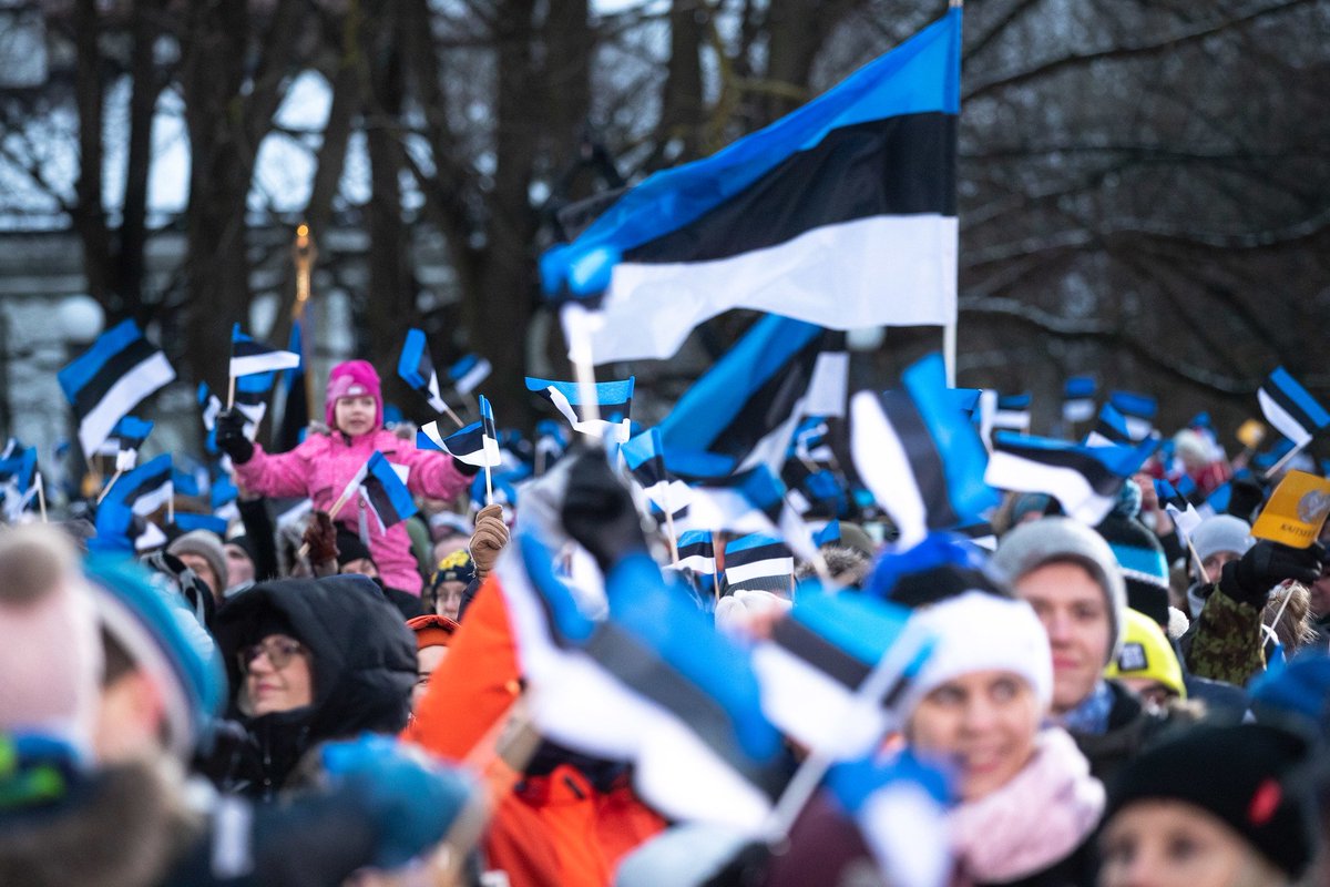 Advist_EU's tweet photo. Estonya Cumhuriyeti'nin Bağımsızlık Gününü Kutlarız! 🇪🇪

Happy Independence Day! 🇪🇪

Head iseseisvuspäeva! 🇪🇪 https://t.co/0KyUKAIWcn