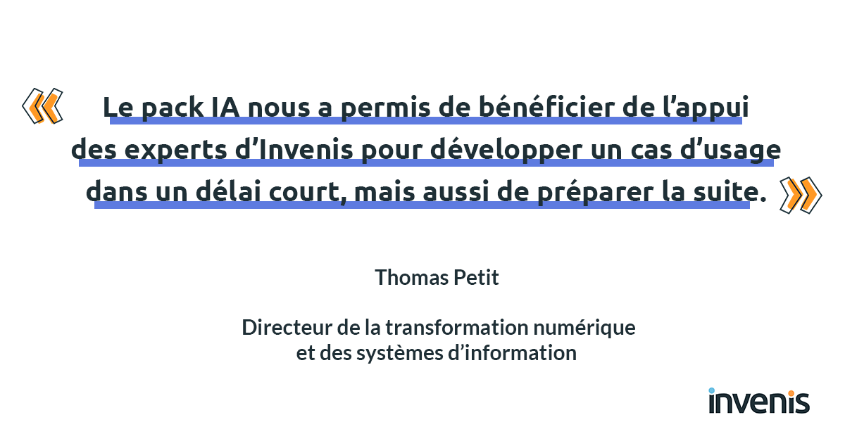 📌 Grâce à la #data, les équipes de <a href="/TingariRH/">TINGARI</a> ont amélioré le retour à l'emploi de leurs bénéficiaires. 

Découvrez dans un article de <a href="/CIO_France/">CIO-Online.com</a>, comment <a href="/TingariRH/">TINGARI</a> a pu bénéficier du <a href="/pack_IA/">Pack IA</a> pour améliorer la valorisation de ses données et lancer son premier projet d'#IA.