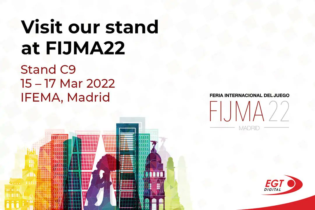 EGT Digital to exhibit at FIJMA Madrid

<a href="/egt_digital/">EGT Digital</a> is going to showcase its diverse product portfolio at stand C9 from 15 to 17 March at IFEMA in the Spanish capital city.

#FIJMAMadrid #Event

focusgn.com/egt-digital-to…