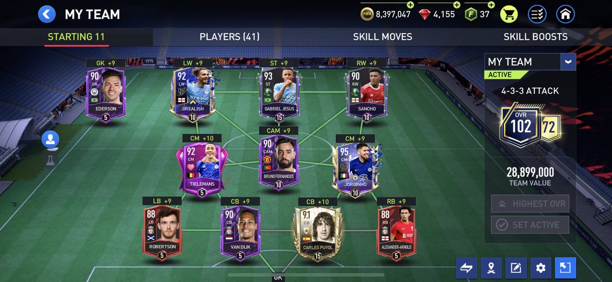 FM_Market's tweet photo. Another small change and more on the way 👌🏻

#fifamobile22 #fifamobile https://t.co/9aOkLMMzZ0