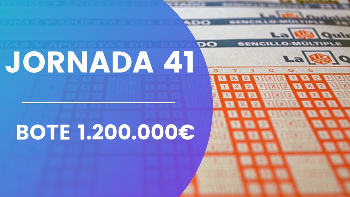 🔥 Muy buenas gente! Ya está publicado el vídeo de la Jornada 41 💰BOTE 1.200.000€💰 Aquí tenéis el enlace 👉🏻 youtu.be/rLwGP6dvk74 🔥 #LaQuiniela #LocoQuiniela #1X2 #BOTE #suerte #laliga123 #elplenoalquince #laliga123