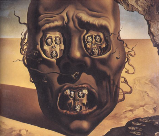 betepacheco_'s tweet photo. A face da Guerra (1941)
Salvador Dalí https://t.co/qYS0MpdLUm