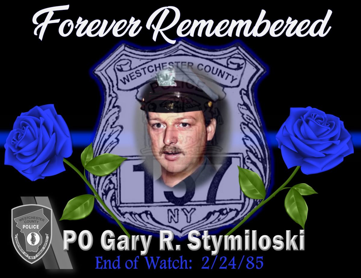 PO Gary Stymiloski was murdered in the line of duty 37 years ago on the Saw Mill River Parkway in Yonkers. His service and sacrifice have never been forgotten and will always be honored. WCPD stands in sorrow and solidarity today and always with Gary's family and loved ones.