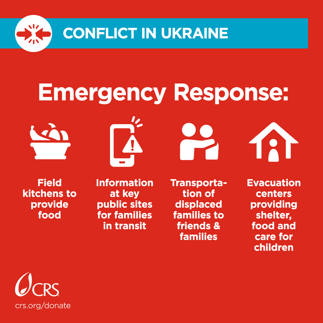 CatholicRelief (@catholicrelief) on Twitter photo A humanitarian crisis is emerging in #Ukraine after Russian forces invaded the country early this morning. We are supporting <a href="/caritasukraine/">Caritas Ukraine</a> as they prepare to provide emergency assistance across the country. Here’s how you can help. bit.ly/3JQdkS2 A humanitarian crisis is emerging in #Ukraine after Russian forces invaded the country early this morning. We are supporting <a href="/caritasukraine/">Caritas Ukraine</a> as they prepare to provide emergency assistance across the country. Here’s how you can help. bit.ly/3JQdkS2