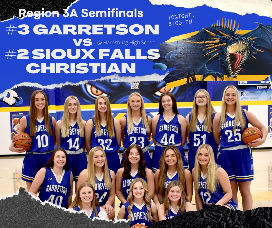 Whatsup tonight? Only the Region Semifinals at 8:00 PM! Lady Dragons take on SFC and need everyone to come out and support! Let’s go!!#Determined
