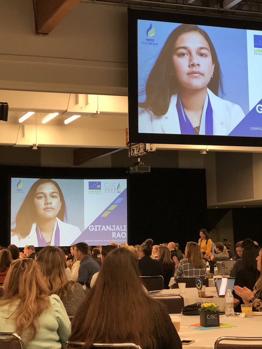 TweetsNoelle's tweet image. This young person’s resume rivals any I’ve seen. Thank you #cisc2022 for killing it with amazing speakers and highlighting/celebrating student voice! @CISCSymposium