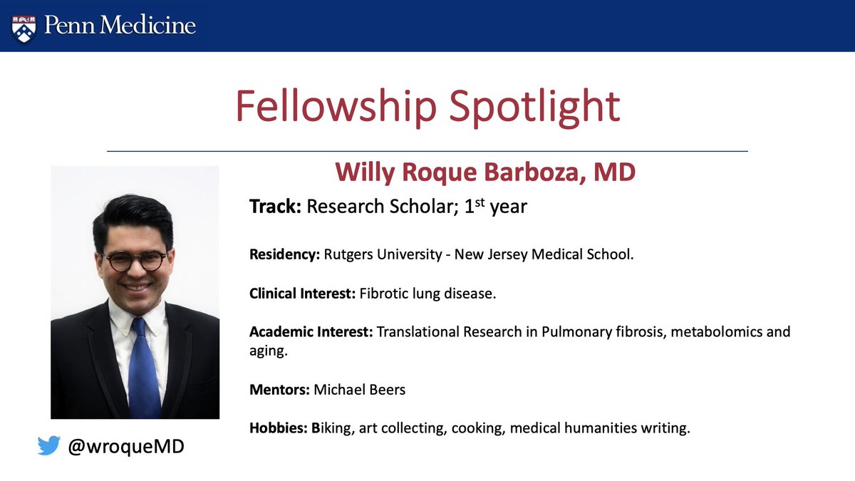 PennPulmonary's tweet photo. Fellow case conference is back! @wroqueMD, presenting on end-of-life care in ILD with expert faculty @marport25

#pulmpearls
🫁 Involvement of palliative care underutilized &amp; often late
🫁 Majority of deaths in ILD occur in hospital
🫁 High symptom burden - ⬆️⬆️cough, dyspnea https://t.co/jw0sPAmlGK