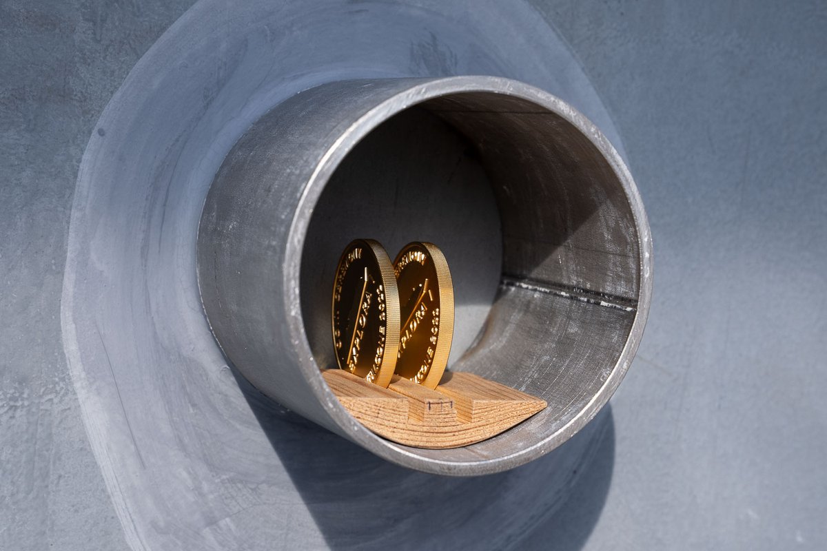 Fincantieri's tweet image. Today took place the coin ceremony of #ExploraI the first of four luxury cruise ships #ExploraJourneys for #MSC built by #Fincantieri. Each ship will be equipped with 461 suites and showcase a highly-innovative design &amp;amp; the latest available technologies in terms of sustainability