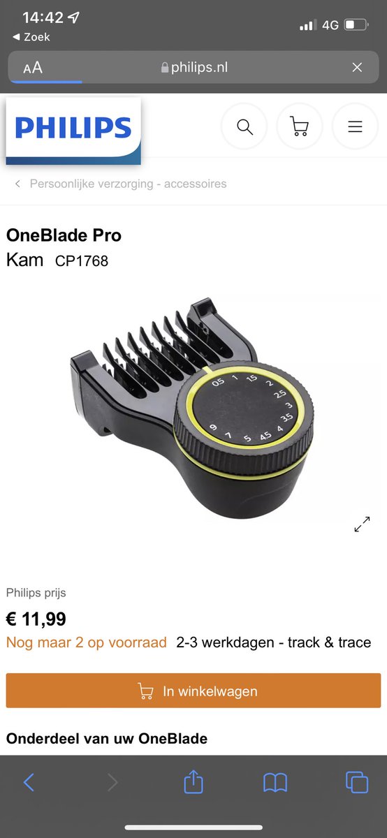 jeassink's tweet photo. @PhilipsNL past deze ook op de “groene” oneblade? https://t.co/3HoQ8I41DD