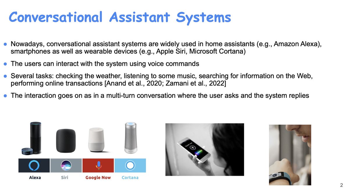 ida_mele's tweet photo. The @cnr_ircres has organized a full day dedicated to #AI and #ML. I was kindly invited by @cerullig to give a talk about my recent research on "Conversational Assistant Systems: Challenges in Web Search" #conversationalIR #conversationalsearch #conversationalAI https://t.co/IapRZDpCoy
