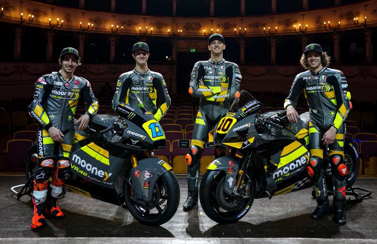 mlito13's tweet photo. 🔥 Finish #MotoGP team presentation of 2022 done ✅@VR46RacingTeam!!!
Team:
@Luca_Marini_97 #LM10 🇮🇹
@Marco12_B #MB12 🇮🇹
#MotoGP #2022IsNow
#MooneyVR46RacingTeam https://t.co/lNcHNoAJel