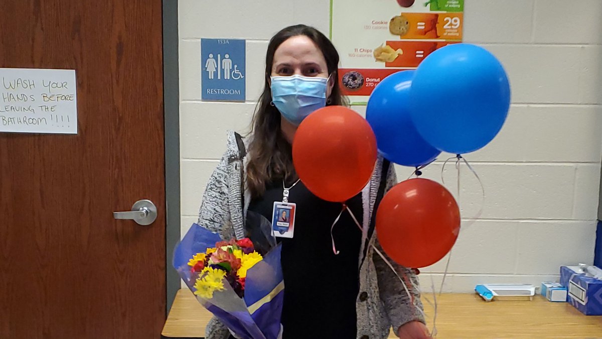 Congratulations to Ms. Brooks our Teacher of the Year, to Mr. Binns our New Teacher of the Year, to Ms. Ayers our Mentor Teacher of the Year, and to Nurse Nickel our Superstar! Thank you for all you do at POMS for our staff and students! <a href="/SpotsySchools/">Spotsylvania County Public Schools</a>