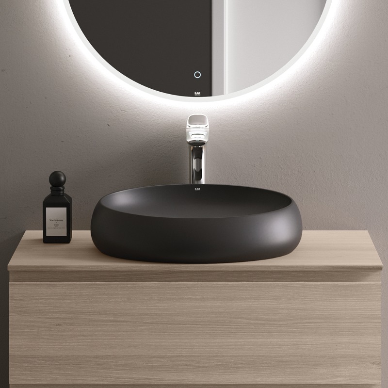 rakceramics's tweet photo. Keep it sleek in the bathroom with the bold style of 𝗥𝗔𝗞-𝗖𝗹𝗼𝘂𝗱 in Black, designed by Giuseppe Maurizio Scutellà. Discover the multiple faces of design in RAK-Cloud.
#RAKCeramics #ImagineYourSpace #RAKCloud #BathroomDesign #BathroomInspo #BlackBathroom #InteriorDesign