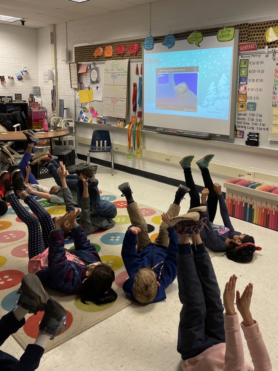 Strickland_SWES's tweet photo. Cosmic Kids Yoga to start our morning yesterday ✨ https://t.co/SGIekiEt2A