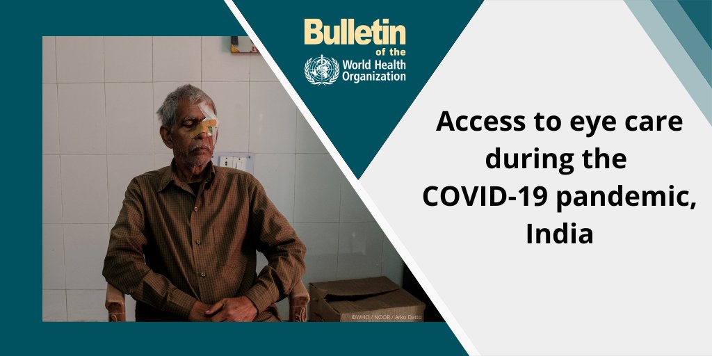 Janani Muralikrishnan et al. study the impact of the #COVID19 #pandemic on outpatient visits to #eyecare facilities in south #India.

👁️bit.ly/3t7DqsO 

#aravindeyecaresystem
#aravindeyehospitals
#eliminateneedlessblindness