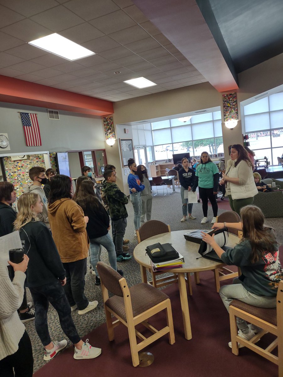HanoverHS's tweet photo. 8th grade tours today at HHS. We hope you enjoy learning about all of the amazing programs at the high school! #hpsdawesome https://t.co/u2zfLsQReF