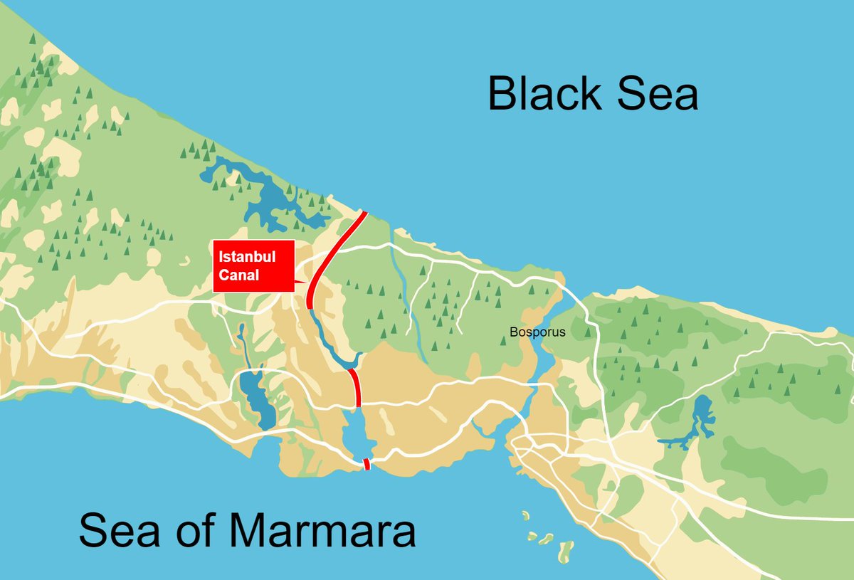 Russia still had to cross the Bosphorus channel controlled by Turkey, a NATO member, to reach the Mediterranean. Turkey allows Russian trade vessels in good faith but can stop anytime to pressure Russia.So, all the more reason for Russia to not let Ukraine go also to the west.