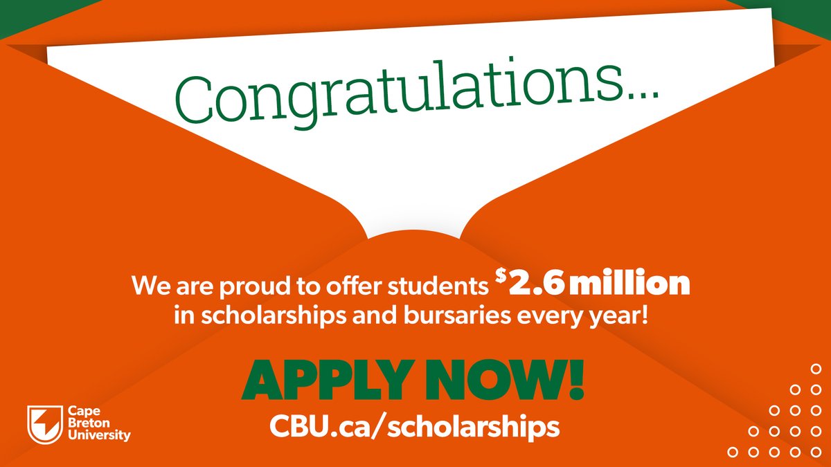 DYK: not all of <a href="/cbuniversity/">CBU</a>'s scholarships are awarded based on high academic averages? 

We have generous donors who designate specific awards for students who have an average LOWER than 90% overall &amp; have financial need! 
The more you know 😉

DEADLINE TO APPLY: MARCH 1ST!