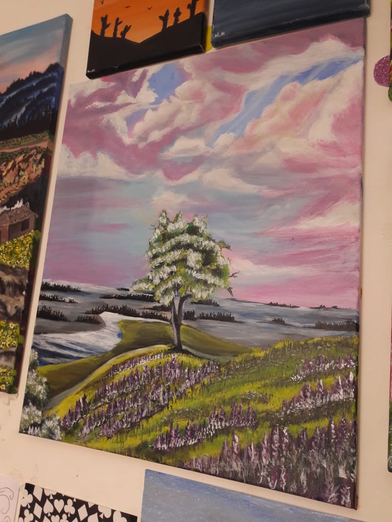Hajarart3's tweet photo. my painting:)
#Flowers #acrylicpainting #paintings #watercolorpainting #Korea #Japanese #INFJ #artwork #canvas #aesthetic #wallpaper #makeup  #draw #journalists #رسم #فن_وهندسة #mbti #eyes #sea #Jordan #موهبة #Twitter #عبارات #photography #اقتباسات https://t.co/zXBQiN0egZ