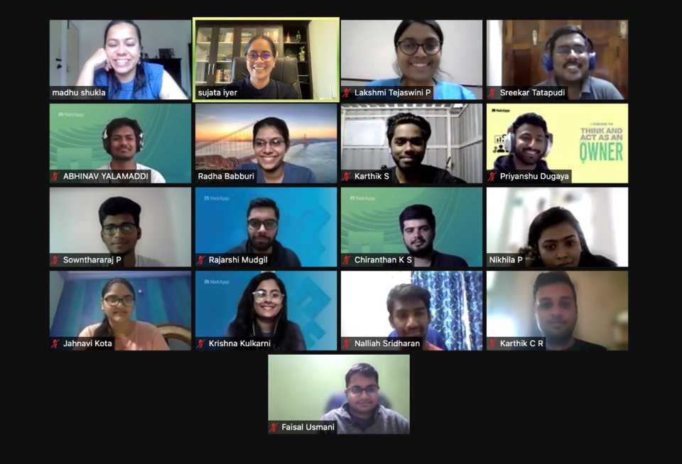 LifeAtNetApp's tweet photo. The @NetApp Early In Career Team in India & APAC hosted workshops to ease interns' campus to corporate transition. 56 interns joined to learn how to thrive in an evolving environment.
Learn more about our EIC Program: https://t.co/47xiXT9dm8
#LifeAtNetApp #NetAppInternLife https://t.co/4gRl0R9fUC