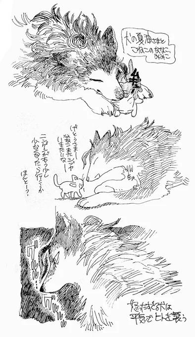 獣化絵 