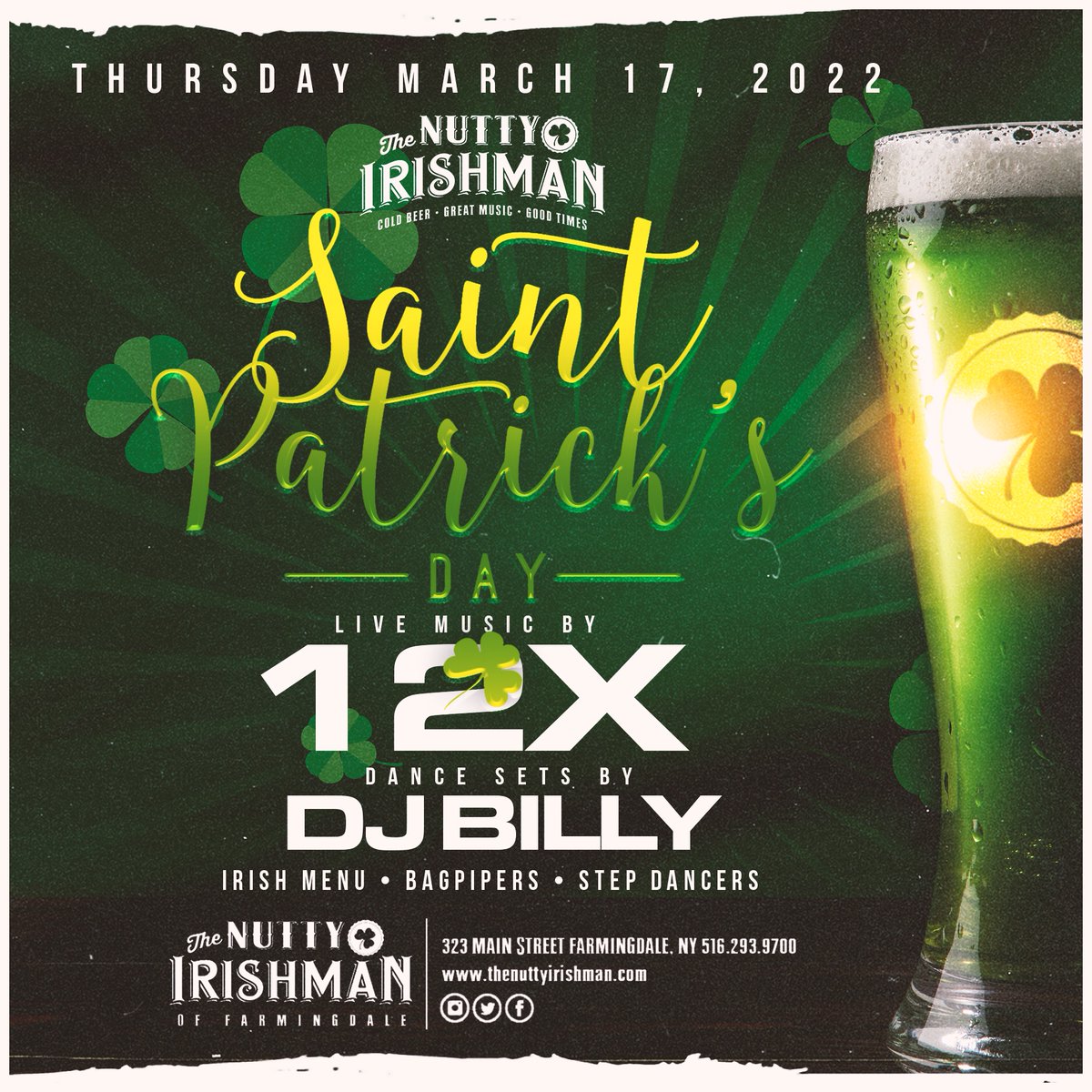 St. Patrick’s day is just around the corner! Who’s ready to get their Irish on with us?! 🍀
