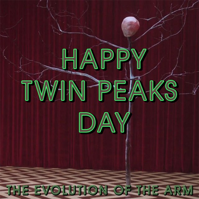 Happy #TwinPeaksDay! Celebrate by listening to our favorite Black Lodge-adjacent chamber ensemble, @Evolution_Arm. They sound like this: theevolutionofthearm.bandcamp.com/album/sounds-l…