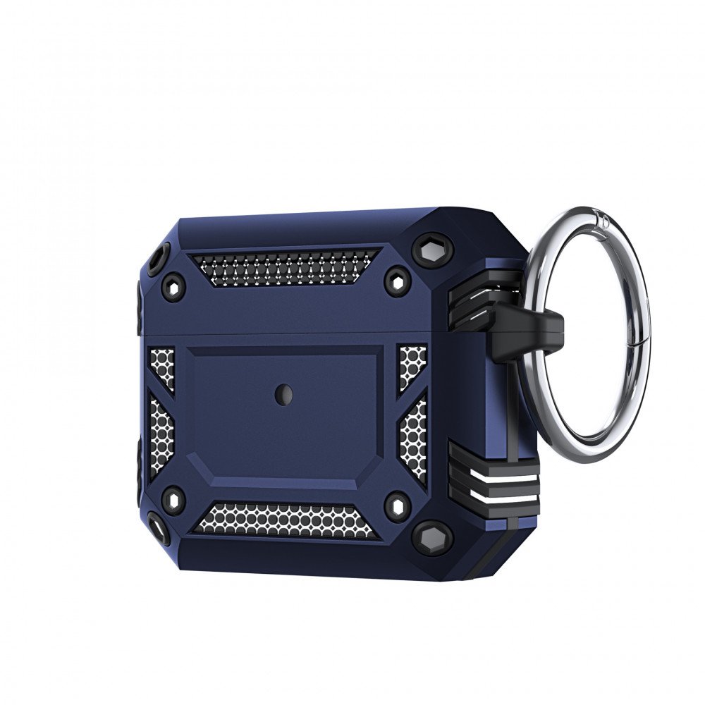 KIKOWireless's tweet photo. Military Grade Strong Tech Armor Heavy Duty Hybrid Case With Hook for Apple Airpods 3 (2021) available in colors Black, Navy Blue, Purple, Red and Silver https://t.co/qClaed1ILl