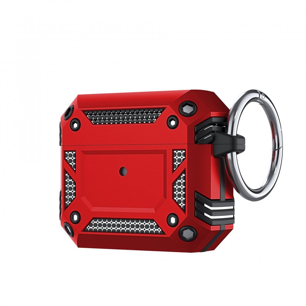 KIKOWireless's tweet photo. Military Grade Strong Tech Armor Heavy Duty Hybrid Case With Hook for Apple Airpods 3 (2021) available in colors Black, Navy Blue, Purple, Red and Silver https://t.co/qClaed1ILl