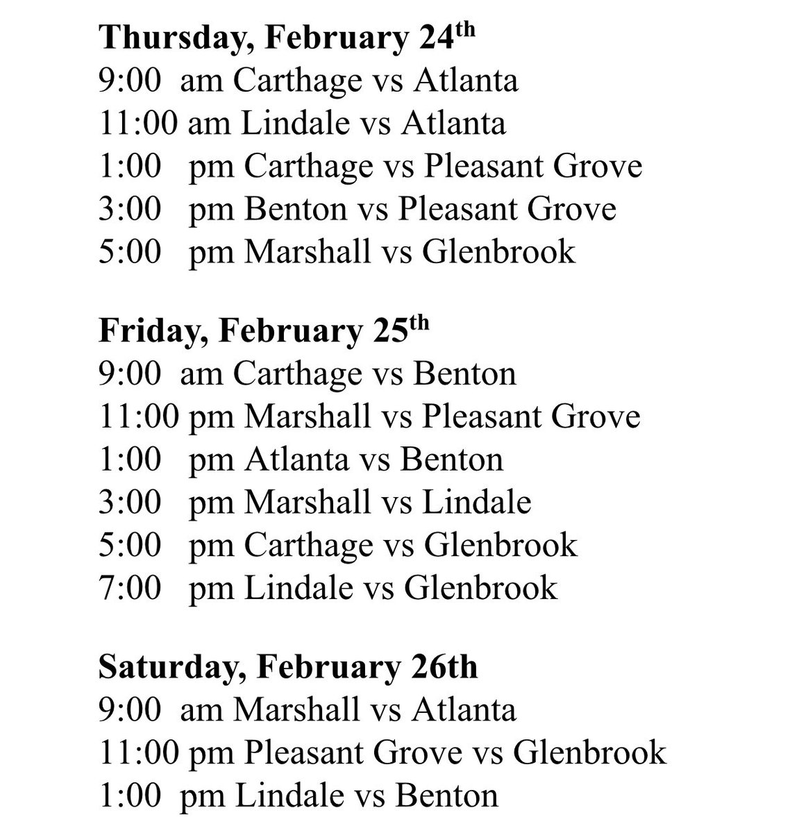 It’s a great day for baseball! The 2022 Marshall Baseball Classic starts today. Your Mavs are scheduled to play at 5pm. Put your warm clothes on and come catch a game.